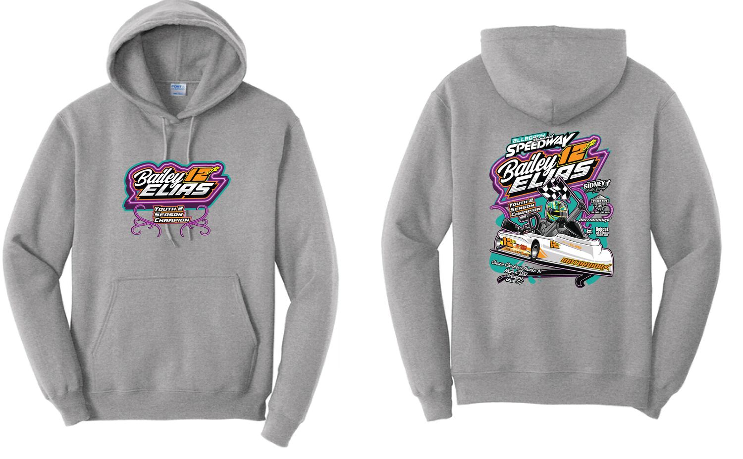 2025 Championship Bailey Elias Hoodie | PC78H Athletic Heather