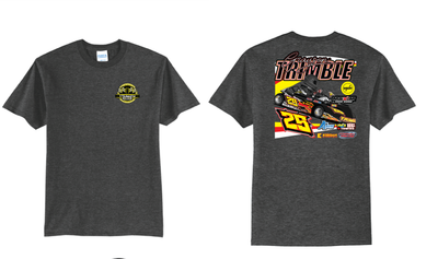 2025 GTR Karting TShirt | PC55 Dark Heather Grey