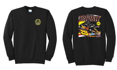 2025 GTR Karting Crewneck | PC90 Black