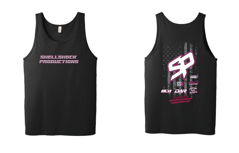Shellshock Productions Unisex Tank Top | BC3480 Black