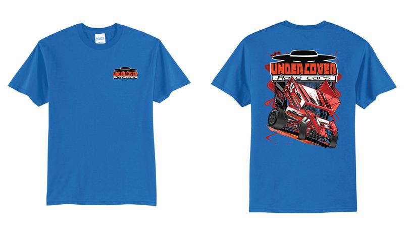 Undercover Race Cars TShirt | PC55 Royal