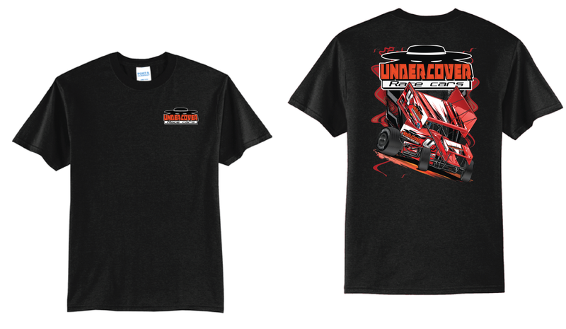 Undercover Race Cars TShirt | PC55 Black