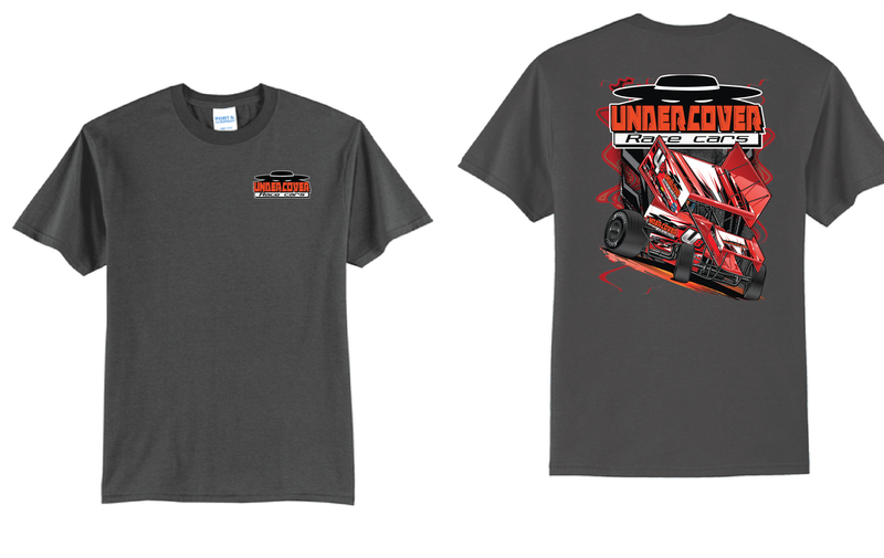 Undercover Race Cars TShirt | PC55 Charcoal