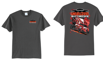 Undercover Race Cars TShirt | PC55 Charcoal