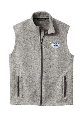 CCA - Port Authority Sweater Fleece Vest | F236