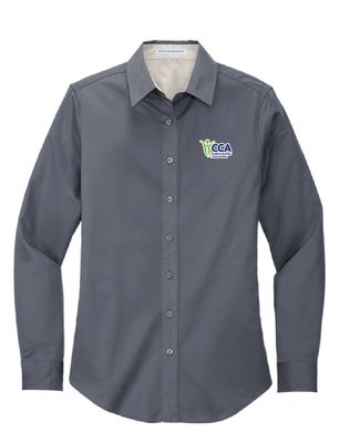 CCA - Port Authority Women&#39;s Long Sleeve Easy Care Shirt | L608
