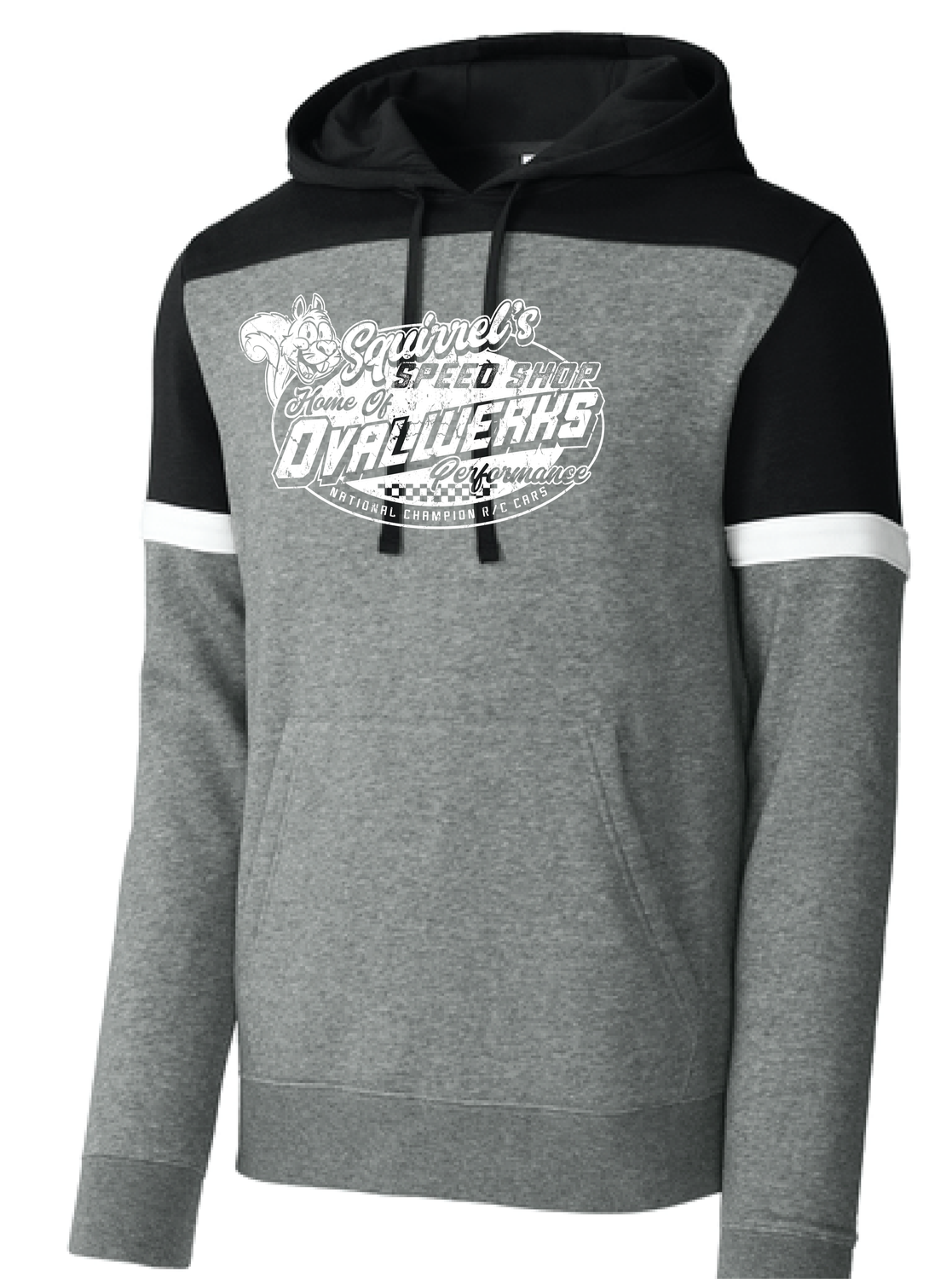 Squirrel's Speed Shop - Sport-Tek Drive Fleece Colorblock Hoodie | STF205