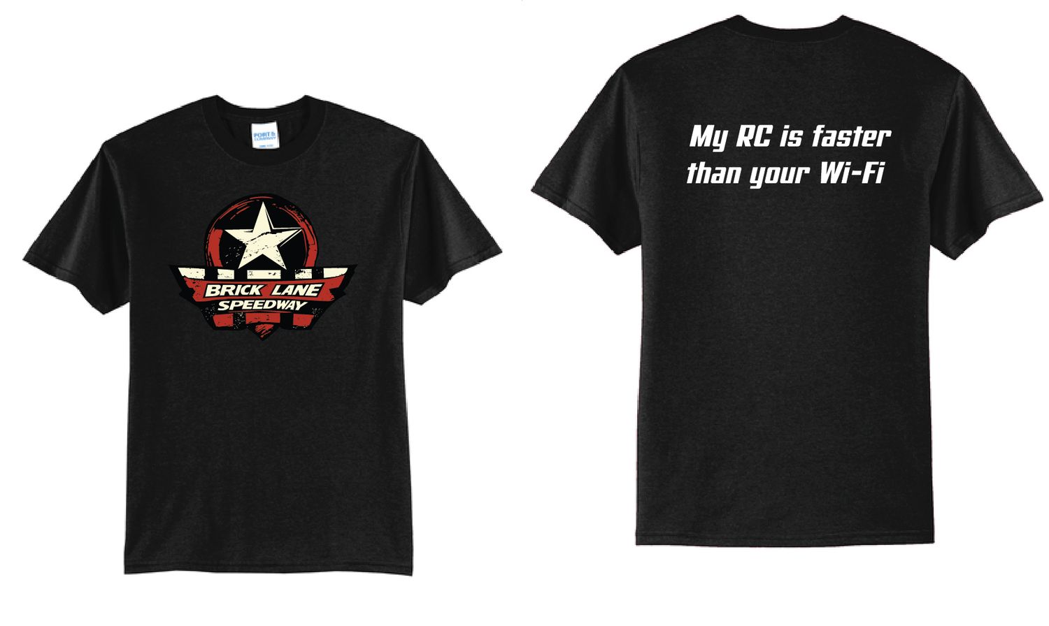 Brick-Lane - Wifi TShirt | PC55 Black