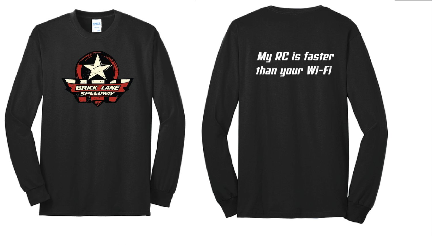 Brick-Lane - Wifi Long Sleeve Shirt | PC55LS Black