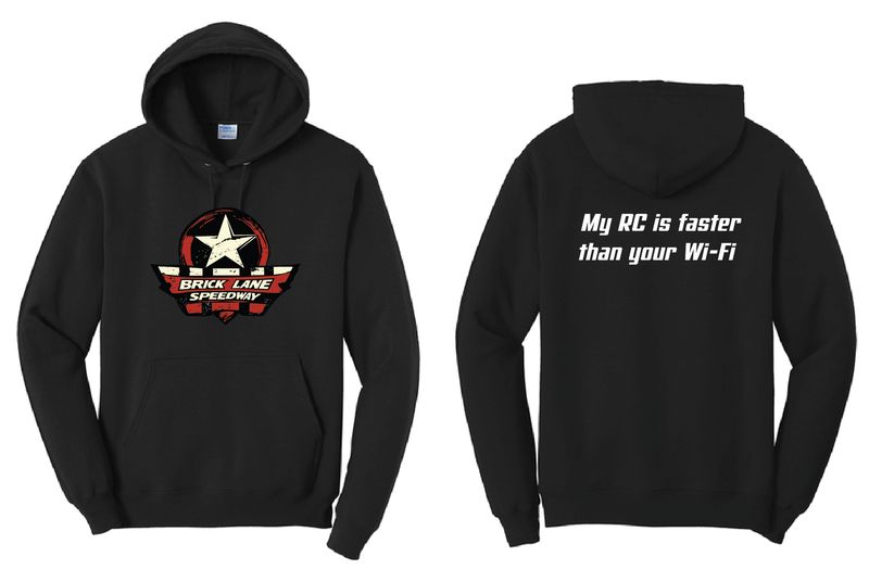 Brick-Lane - Wifi Hoodie | PC78H Black