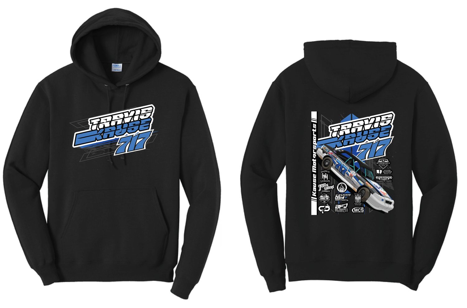 2025 Kause Motorsports Hoodie | PC78H Black