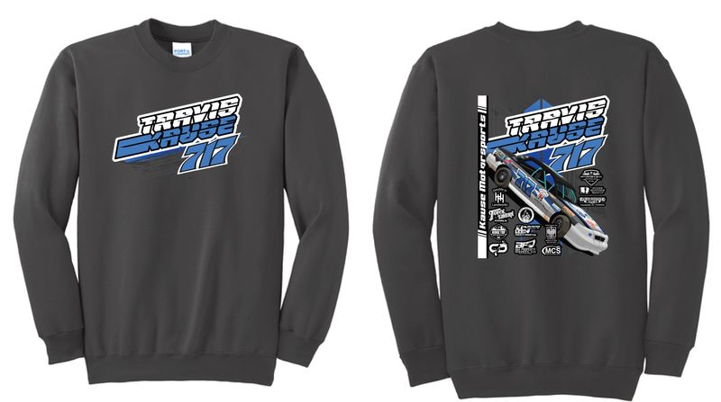 Crewneck Sweatshirt | PC90 Charcoal