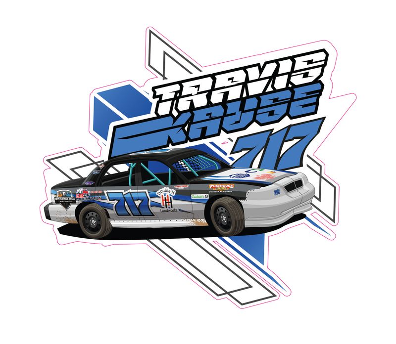 2025 Kause Motorsports Sticker