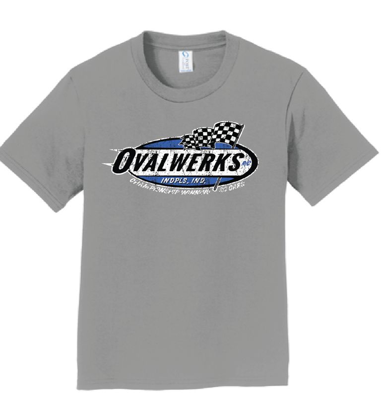 Ovalwerks Logo - Port &amp; Co Youth Fan Favorite Tee. | PC450Y