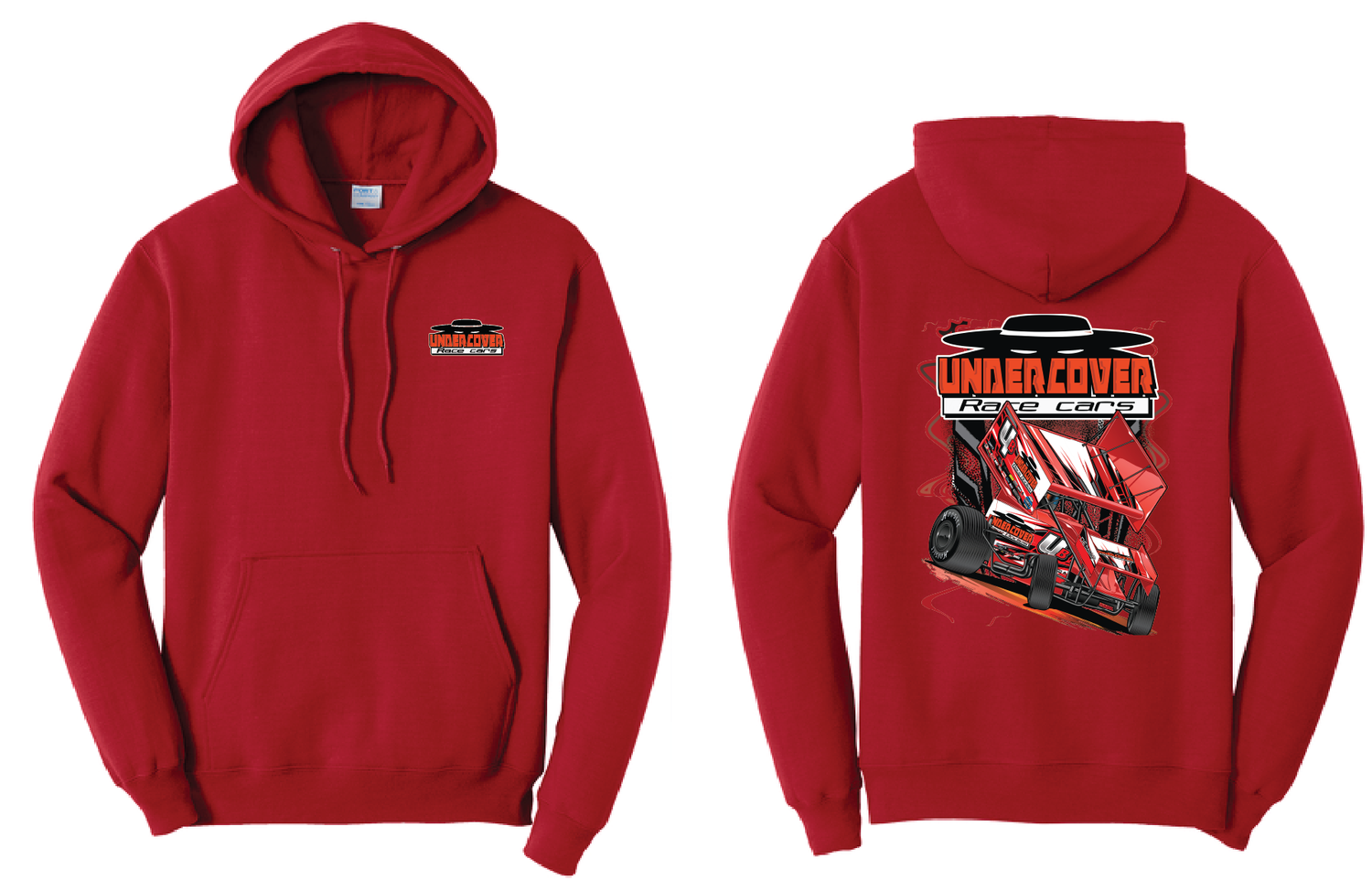 Undercover Race Cars Hoodie | PC78H Red