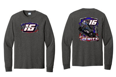 Rich Dewitt Jr Long Sleeve | PC55LS Dark Heather Grey