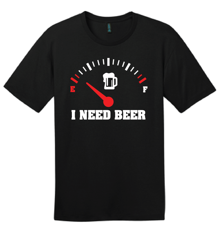 I Need Beer T-Shirt | DT104 Black