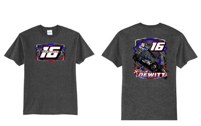 2025 Rich Dewitt Jr TShirt | PC55 Dark Heather Grey
