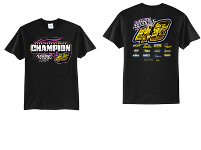 Pure Stock Champion Bruno Mowery TShirt 2025 | PC55 Black