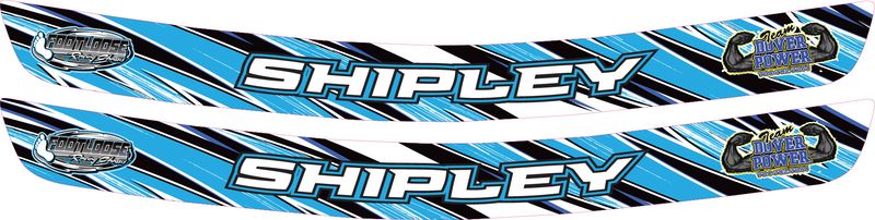 Generic Helmet Visor Strip (Custom Designed to Order)