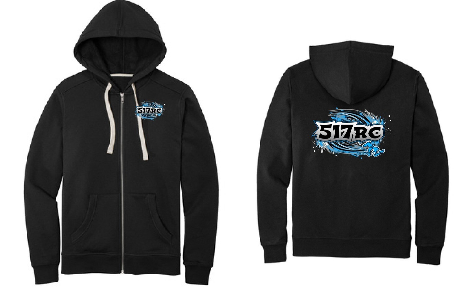 517RC Full Zip | PC78ZH Black