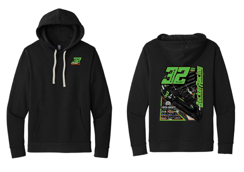 2024 Becker Racing Hoodie | PC78H Black