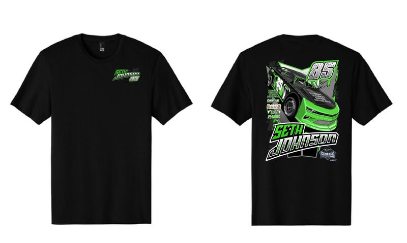 2024 Seth Johnson TShirt | PC55 Black