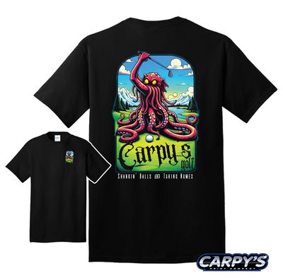 Carpys Golf TShirt | PC55 Black