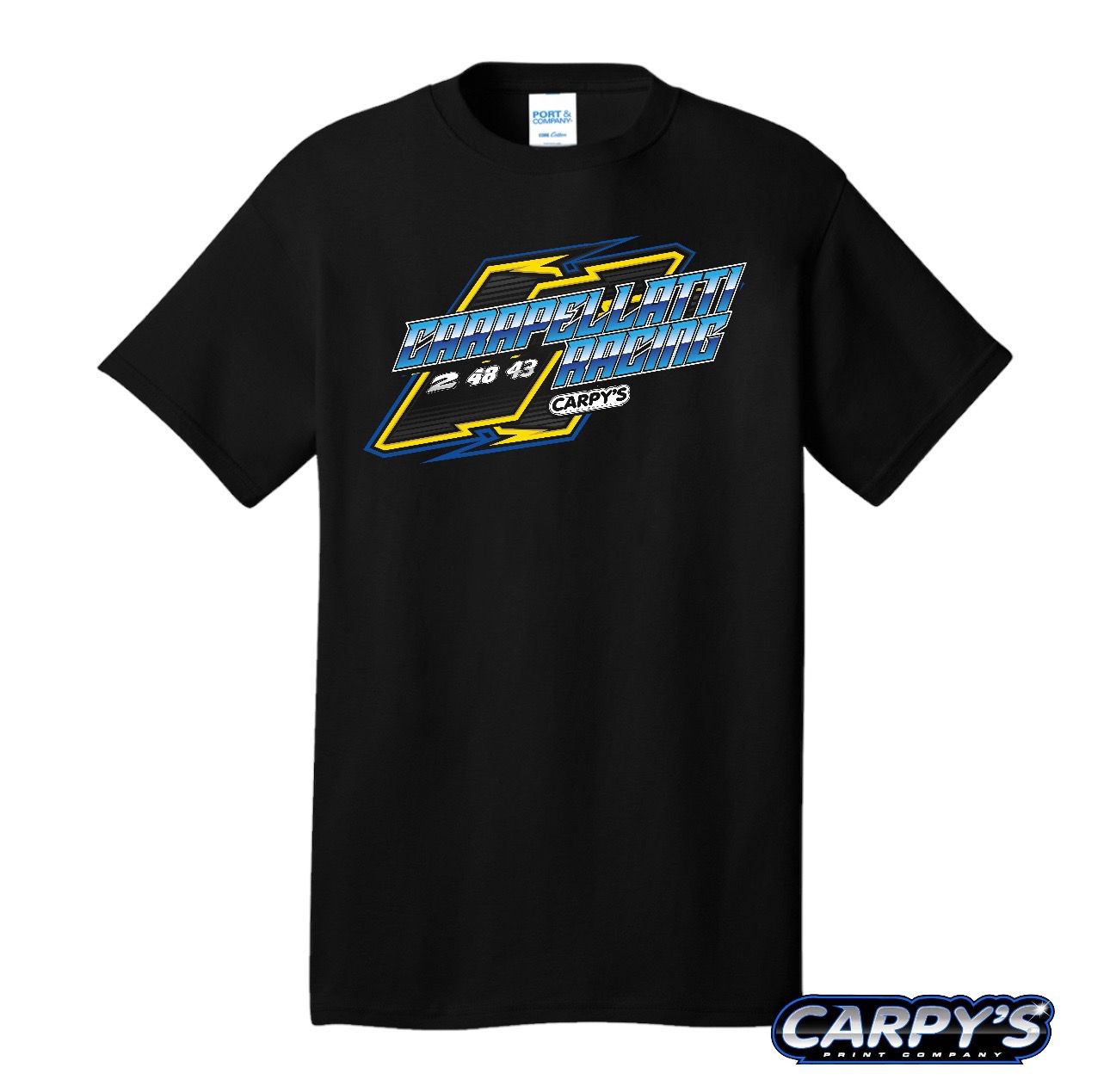 Carapellatti Racing TShirt | PC55 Black