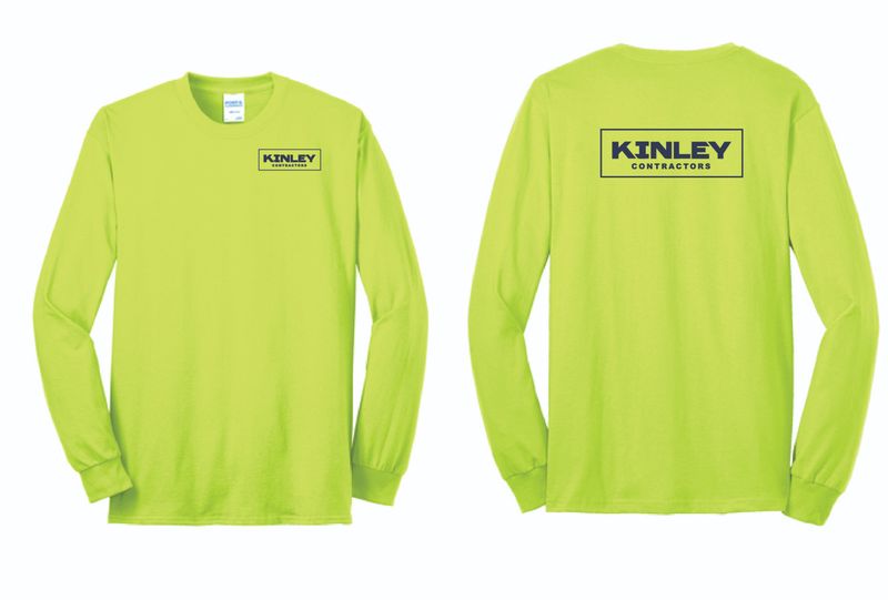 Kinley High Vis Long Sleeve Tee | PC55LS/PC55LST