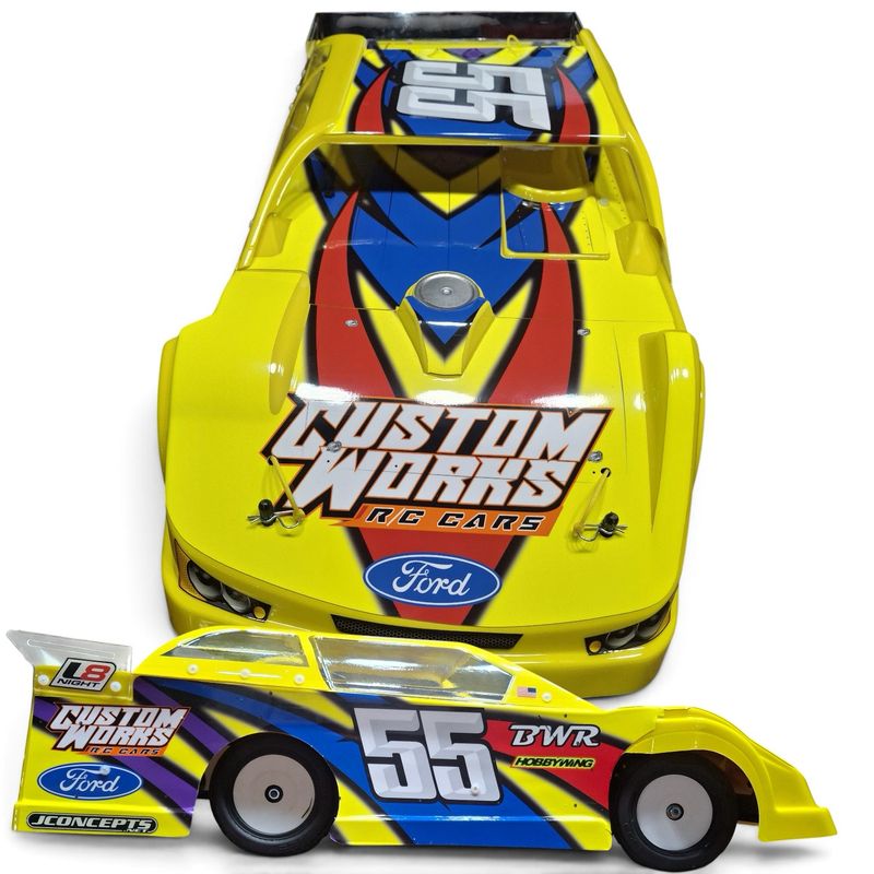 JConcepts L8 Night G3 Speedway Body Wrap (Custom Designed to Order)