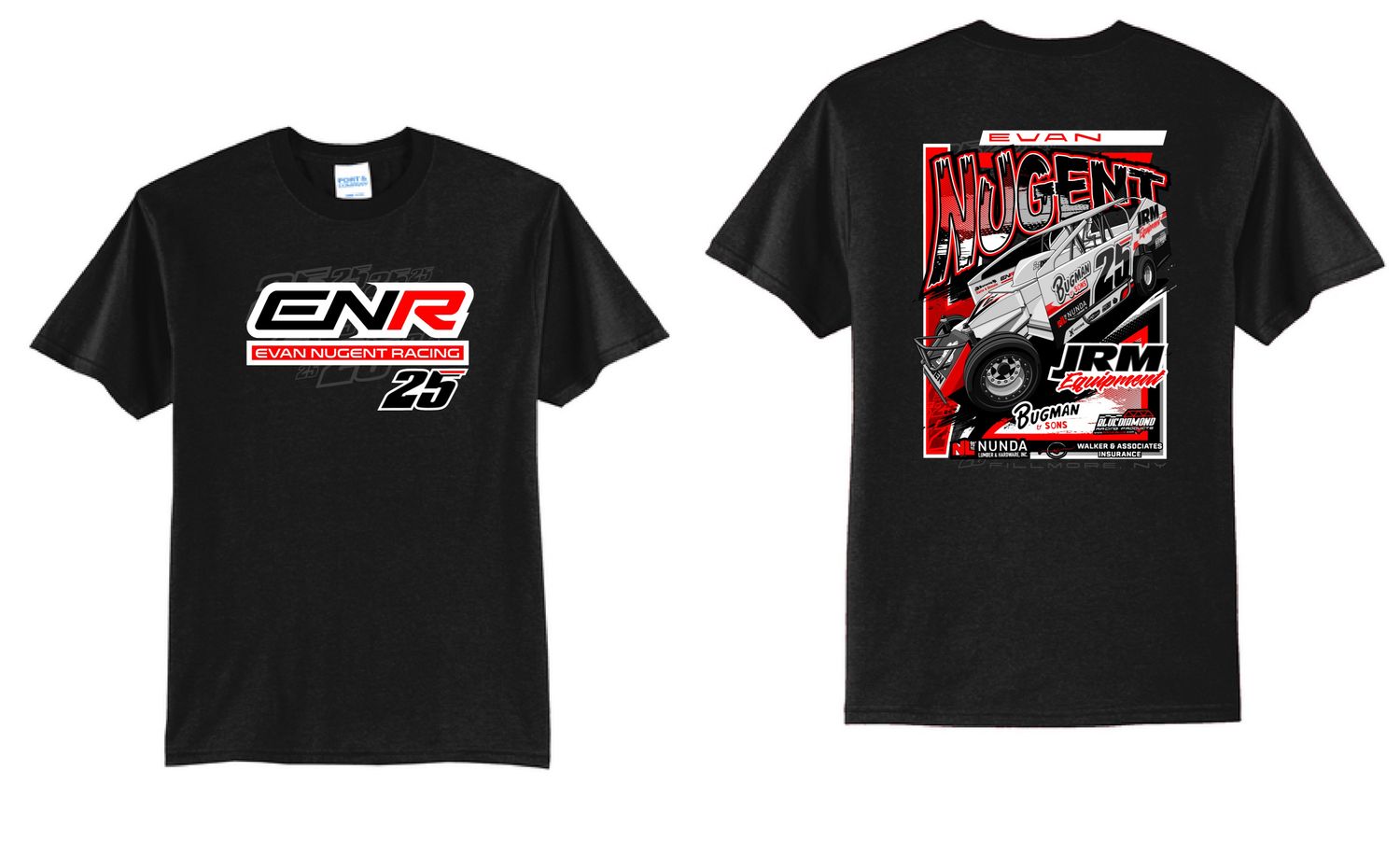 2025 ENR TShirt | PC55 Black