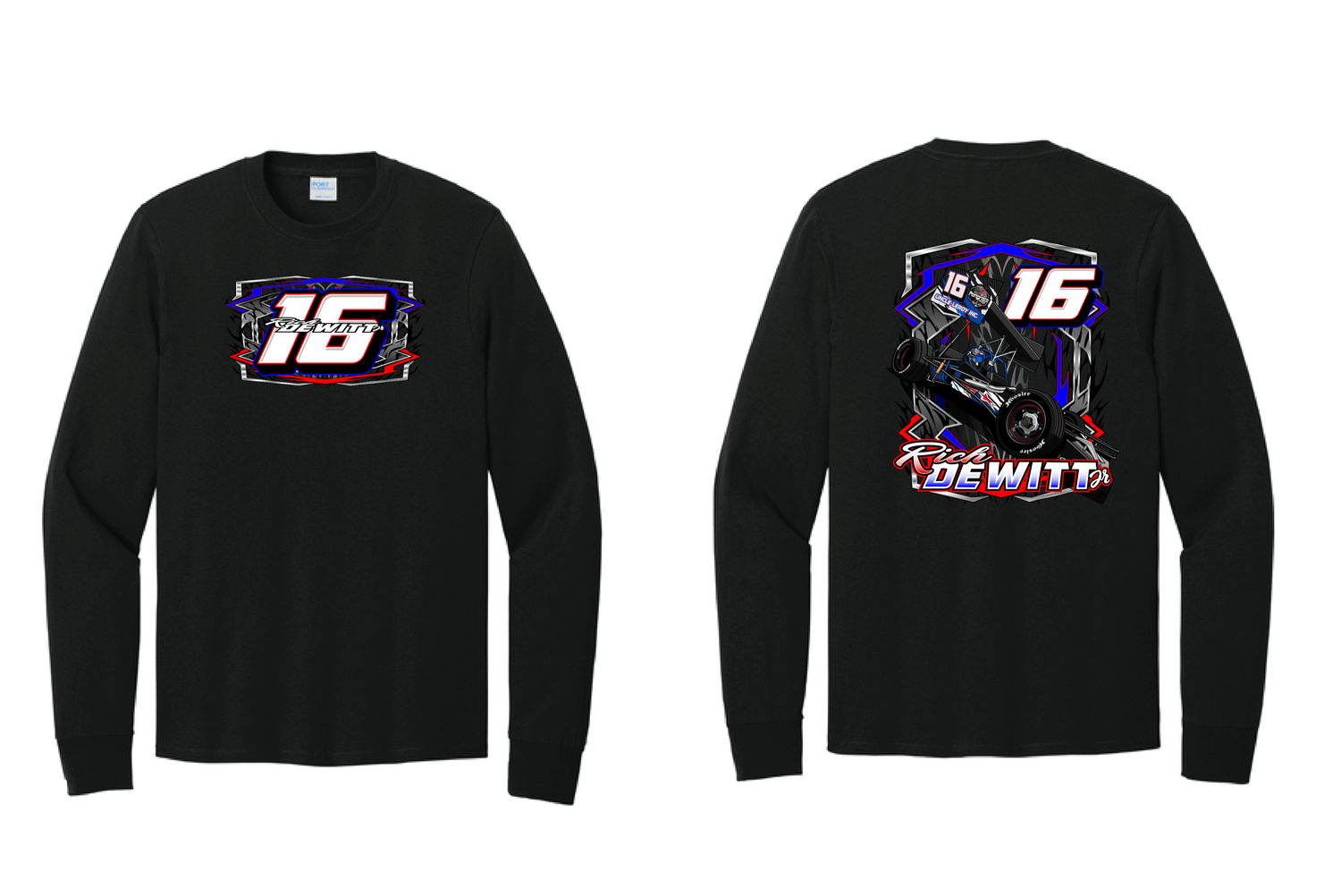 2025 Rich Dewitt Jr Long Sleeve | PC55LS Black