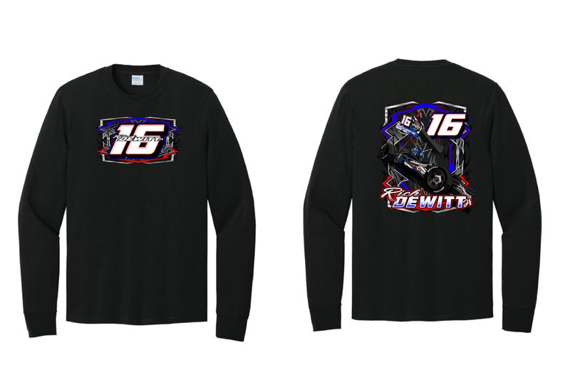 2025 Rich Dewitt Jr Long Sleeve | PC55LS Black