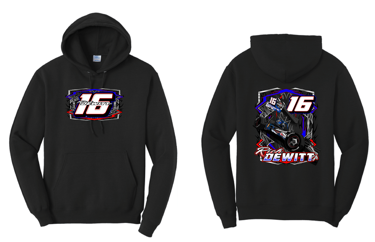 2025 Rich Dewitt Jr Hoodie | PC78H Black