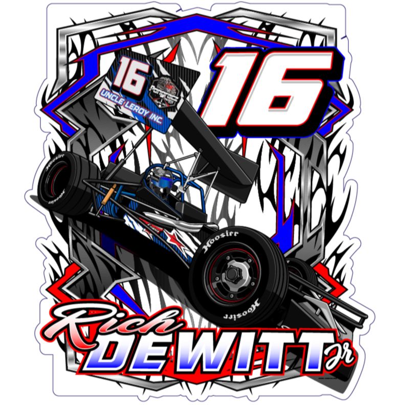 2025 Rich Dewitt Jr Sticker