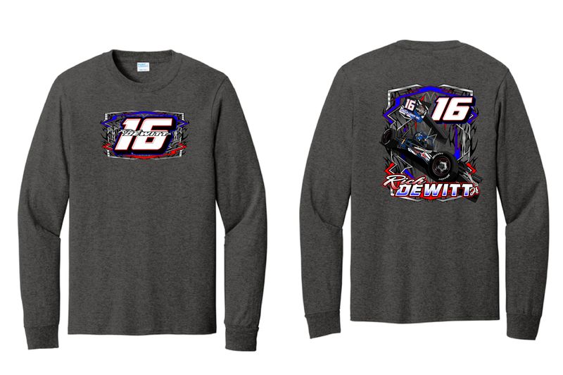 2025 Rich Dewitt Jr Long Sleeve | PC55LS Dark Heather Grey