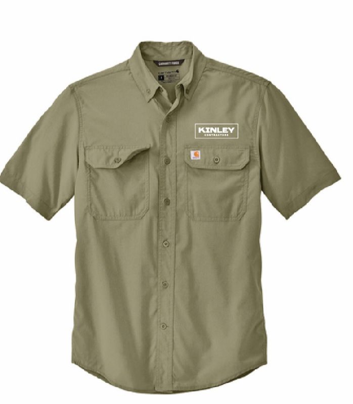 Kinley Carhartt Force® Solid Short Sleeve Shirt | CT105292