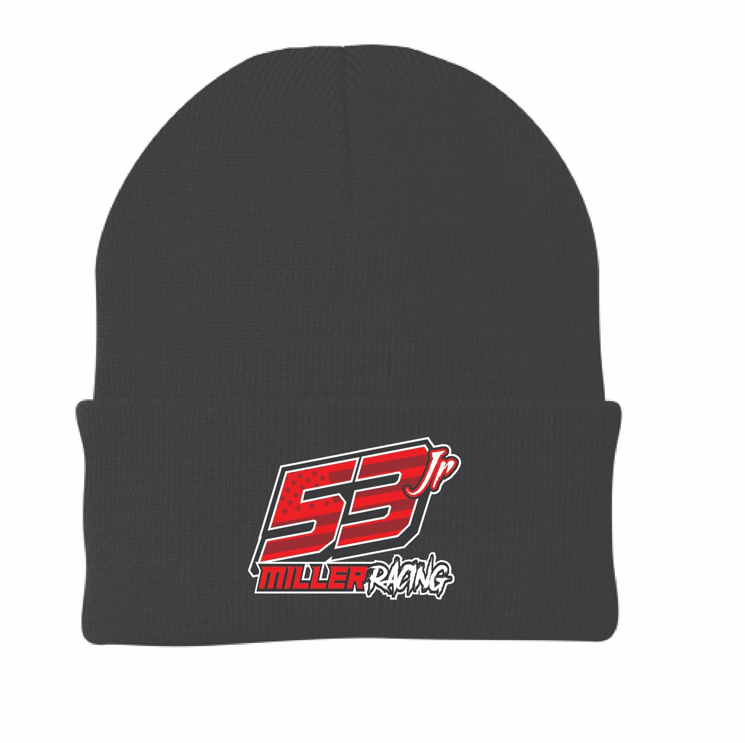 2025 53jr Miller Racing Beanie | CP90 Black