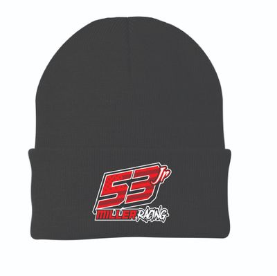 2025 53jr Miller Racing Beanie | CP90 Black