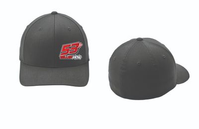 2025 53jr Miller Racing Fitted Hat | C813 Black