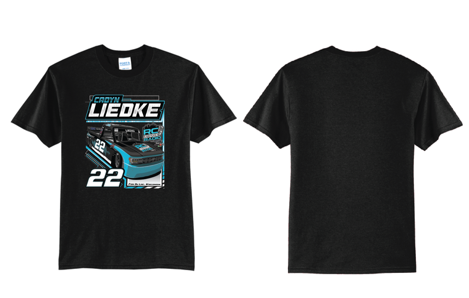 2025 Cadyn Liedke TShirt | PC55 Black