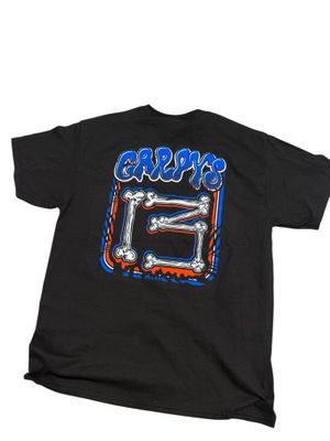 Carpy's Bones Original TShirt | PC55 Black