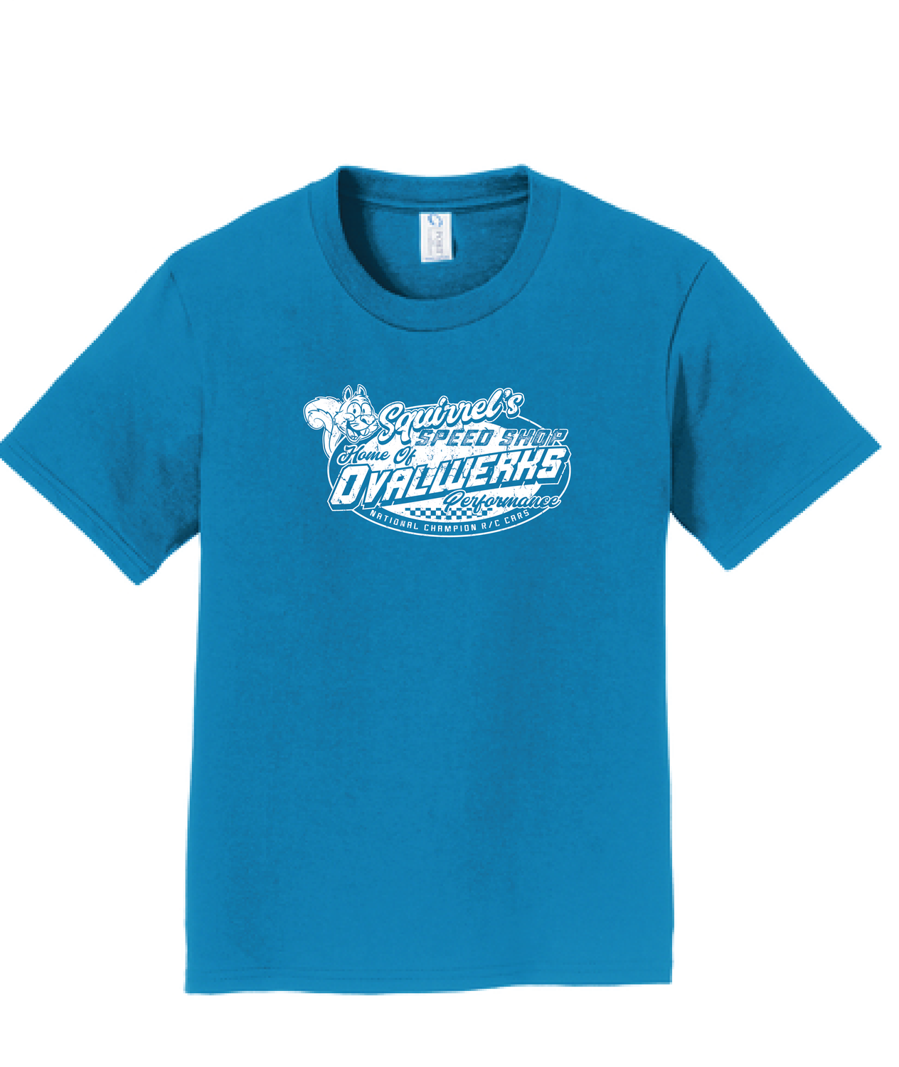 Squirrel&#39;s Speed Shop - Port &amp; Co Youth Fan Favorite Tee. | PC450Y