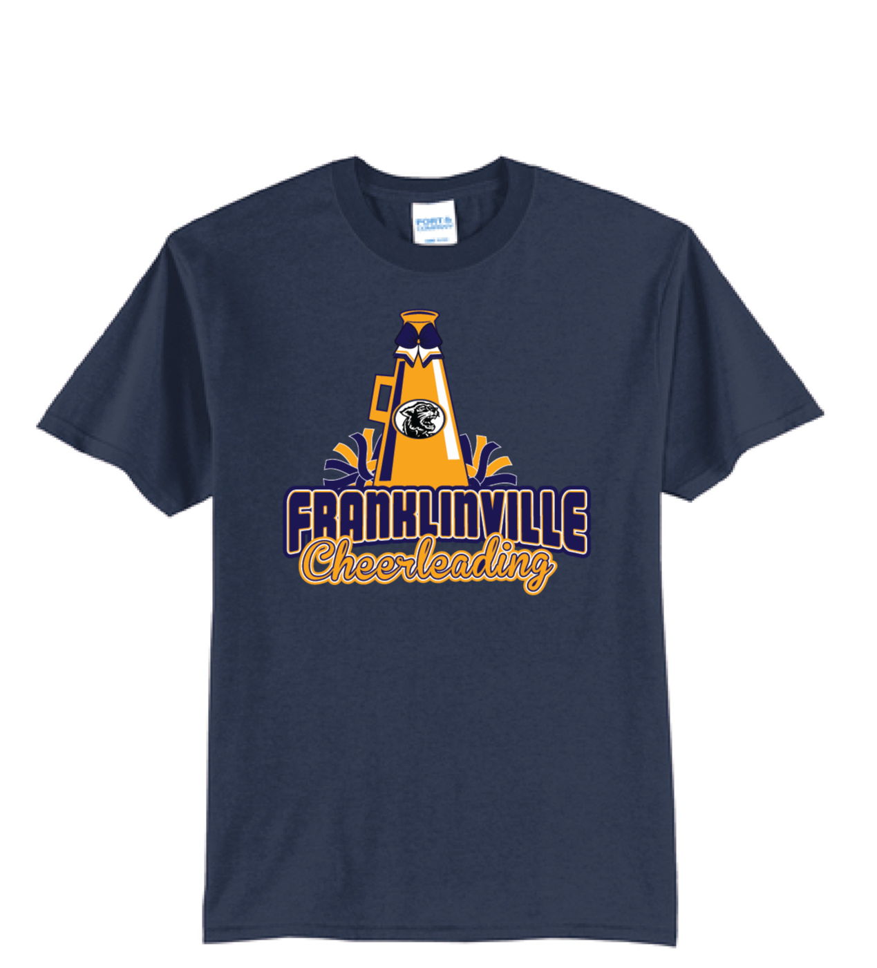 Franklinville Varsity Cheer- Port &amp; Co Core Blend TShirt | PC55
