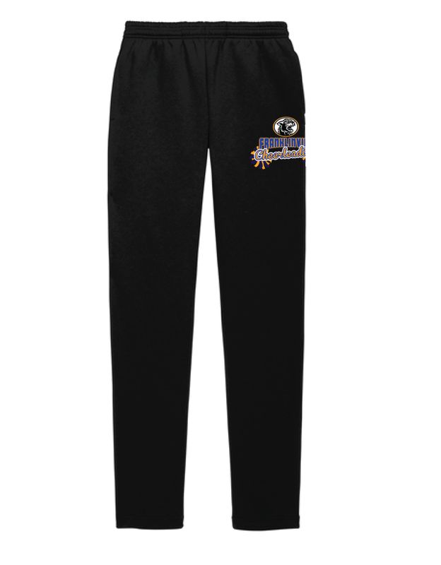 Franklinville Varsity Cheer- Sport-Tek Open Bottom Sweatpant | ST257