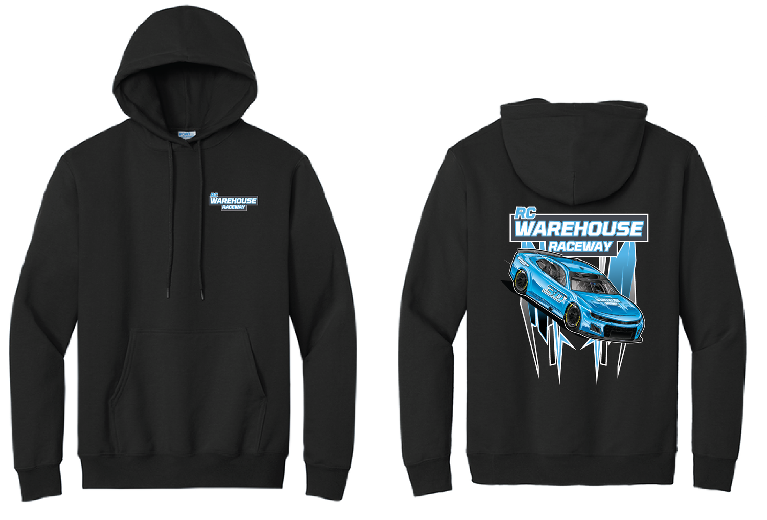 RC Warehouse Raceway Hoodie | PC78H Black
