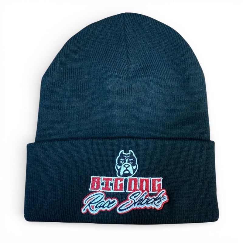 Big Dog Race Shocks Beanie | CP90 Black