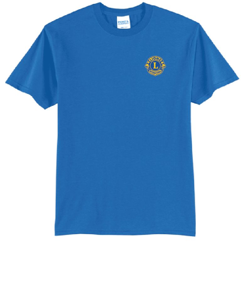 Randolph Lions Club - Port &amp; Co™ Core Blend Tee | PC55, Color: Royal