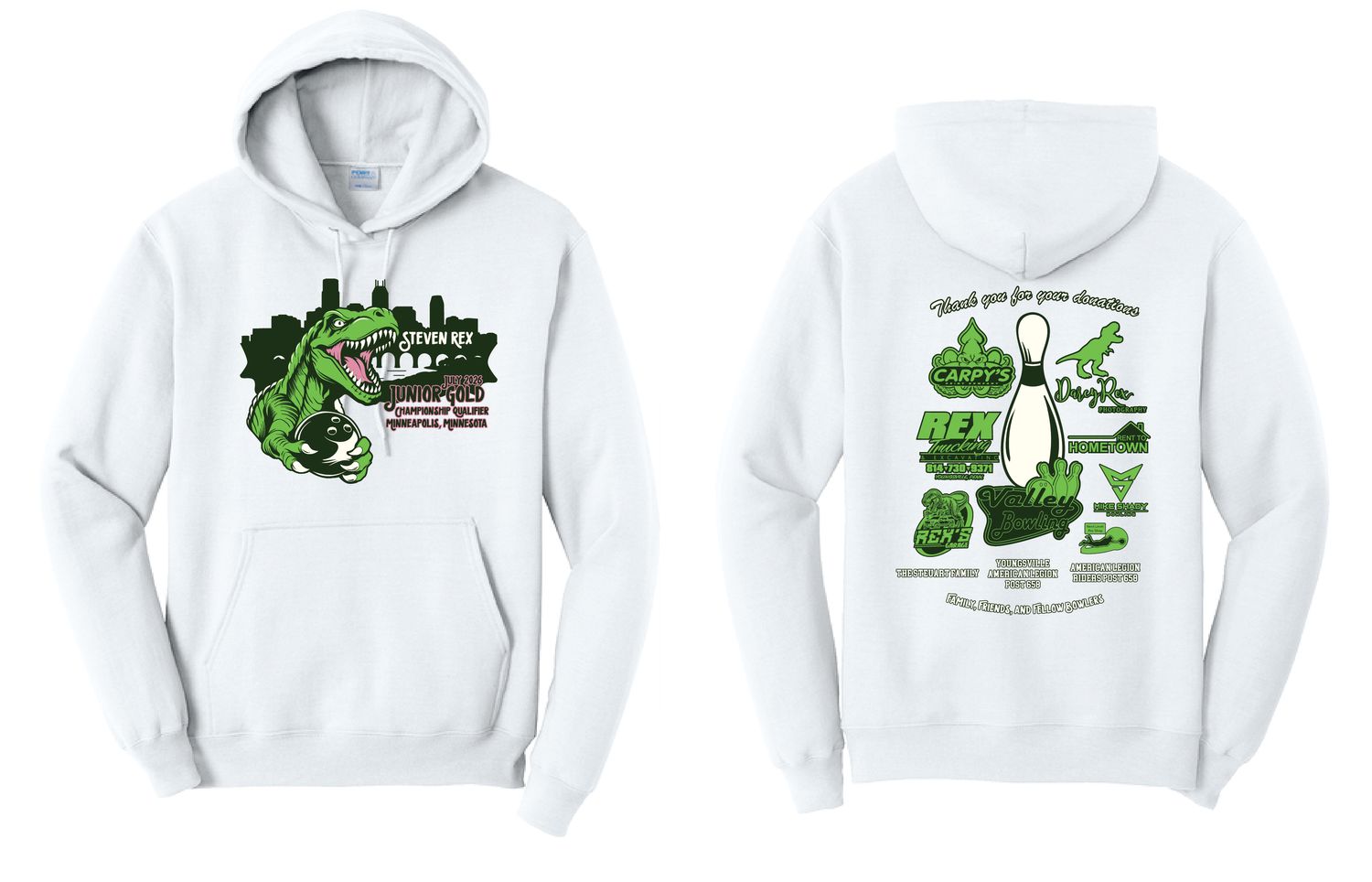 Steven Rex Hoodie | PC78H White